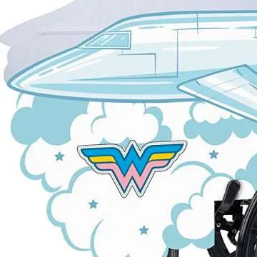 Wonder Woman Adaptive Wheelchair Costume Cover for Kids