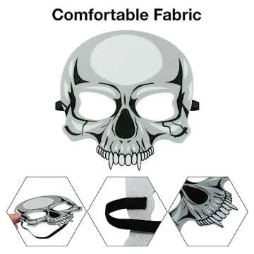 Halloween Superhero Foam Mask Set for Kids 12 Styles