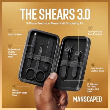 Premium MANSCAPED® Shears 3.0 Nail Grooming Kit