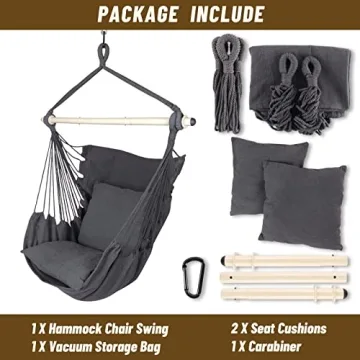 Highwild Hammock Chair with Cushions - Relax in Style