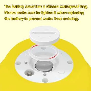 BabyElf Duck Bath Thermometer - Safety & Fun in One!