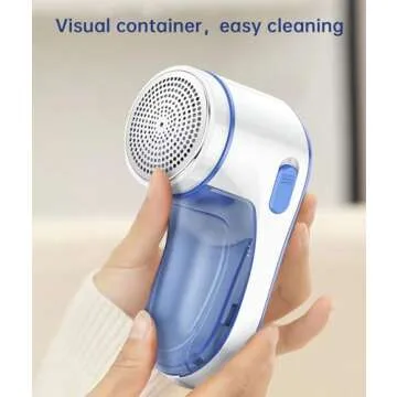 Rechargeable Fabric Shaver for Effortless Lint Removal