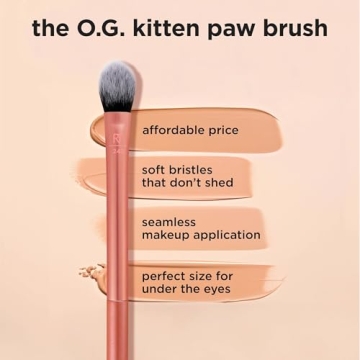 Real Techniques Kitten Paw Concealer Brush Flawless Coverage