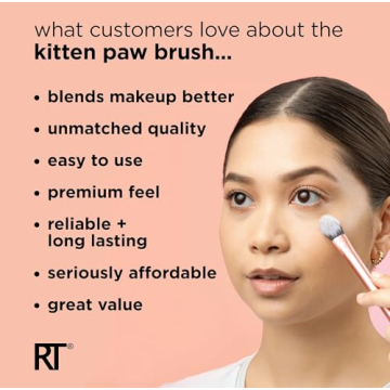 Real Techniques Kitten Paw Concealer Brush Flawless Coverage