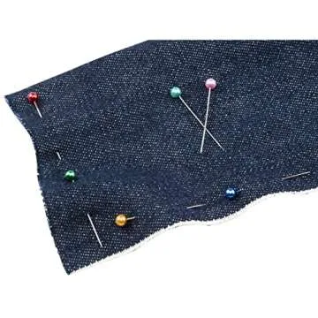 SINGER Pearlized Head Straight Pins - Durable & Colorful