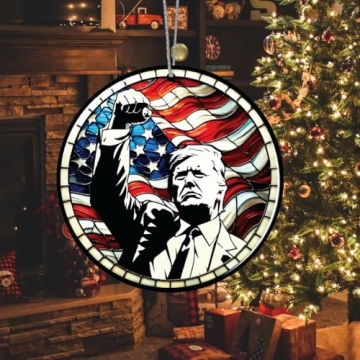 Trump Christmas Ornaments 2024, White House Christmas Ornament 2024, Donald Trump Christmas Ornament, Trump Ornament 2024, Donald Trump Gifts, Trump Ornaments for Christmas Tree, Trump Inauguration