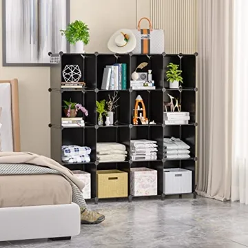Neprock 16 Cubby Storage Organizer for Better Organization