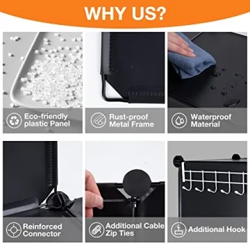 Neprock 16 Cubby Storage Organizer for Better Organization