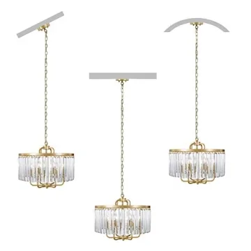 Chic Wellmet Gold Crystal Chandelier for Any Room