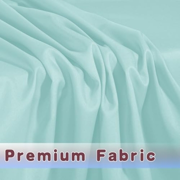 Fitted Table Covers 2 Pack - 48"x24" Aqua