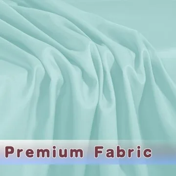 Fitted Table Covers 2 Pack - 48"x24" Aqua