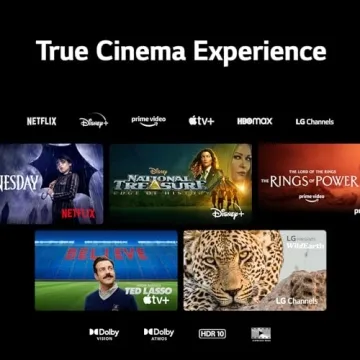 LG B3 Series 77-Inch OLED Smart TV - 4K with Alexa