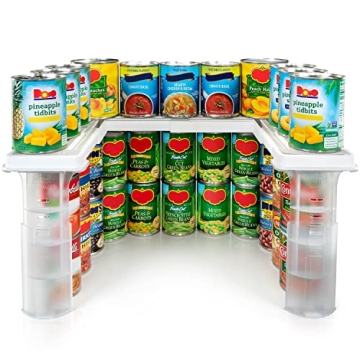 Savvy Shelf Adjustable Pantry Spice Rack & Can Storage Organizer - Kitchen Storage Solution