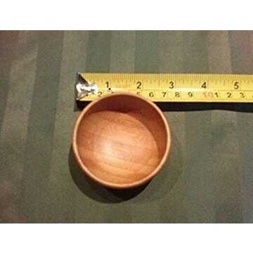 1 Set Cute Small Facial Skin Care Mask Bowl with Mini Spoon Eco Enviroment Material Facemask Mixing Tool for Lady Women DIY Makeup in Home Use Color Natural