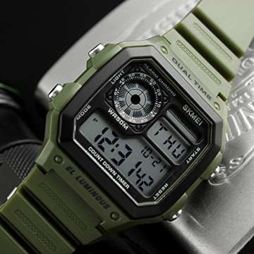 Versatile PASOY Sports Watch with Retro Style and Durability