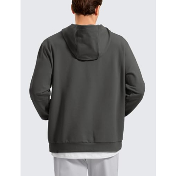 CRZ YOGA Men's Fleece Hoodie - Comfortable & Stylish