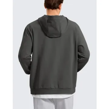 CRZ YOGA Men's Fleece Hoodie - Comfortable & Stylish