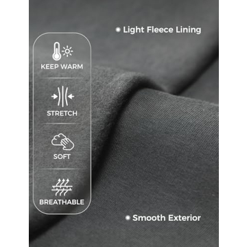 CRZ YOGA Men's Fleece Hoodie - Comfortable & Stylish