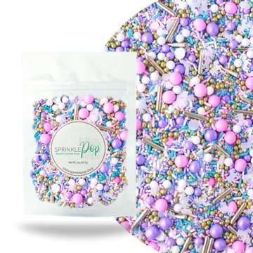 Magical Unicorn Sprinkle Mix for Cake Decorating
