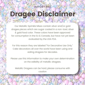 Magical Unicorn Sprinkle Mix for Cake Decorating