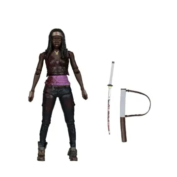 McFarlane Michonne 5in Figure - Iconic Walking Dead Collectible