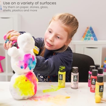ARTEZA 32 Washable Tempera Paint Set for Creative Kids
