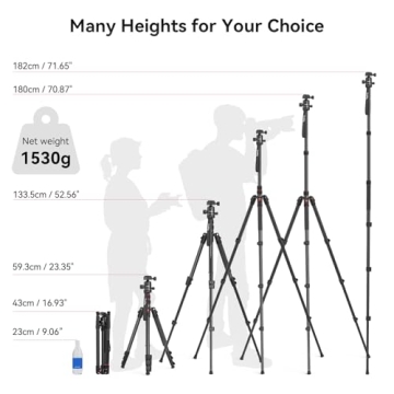 Versatile SmallRig CT-10 Tripod & Monopod for Photographers
