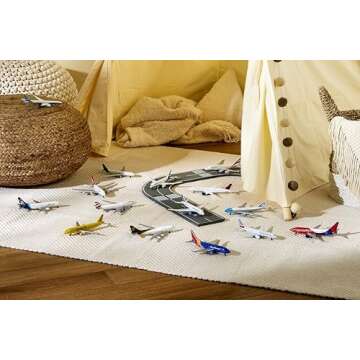 Daron Toy Airplane – Spirit Airlines – Die-Cast Metal Model Airplane Toy with Plastic Parts for ...