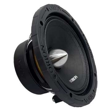 ORION XTR XTX654 High Efficiency 6.5" Mid-Range Bullet Loudspeakers, 1400W Max Power, 350W RMS, Pro ...