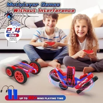 Spider Remote Control Car for Kids - 360° Stunt Car