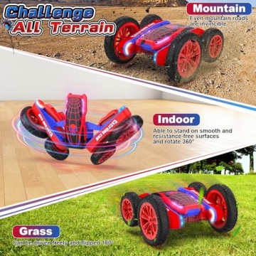 Spider Remote Control Car for Kids - 360° Stunt Car