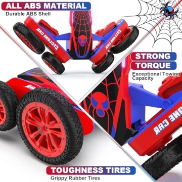 Spider Remote Control Car for Kids - 360° Stunt Car