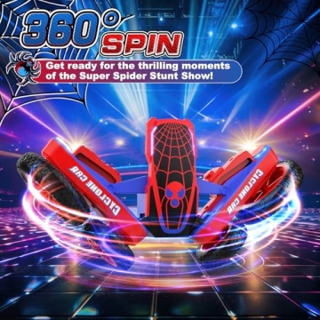 Spider Remote Control Car for Kids - 360° Stunt Car