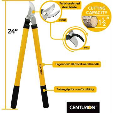 Centurion 1222 Garden Lopper & Pruner Combo Set
