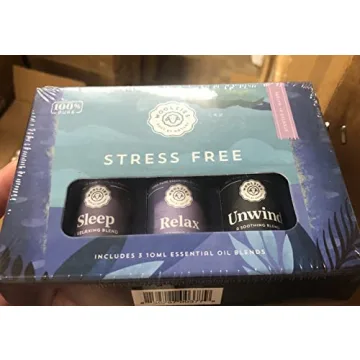 Stress-Free Aromatherapy Essential Oil Blend Set