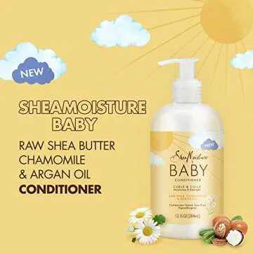 SheaMoisture Baby Conditioner for Curly Hair, 13 oz