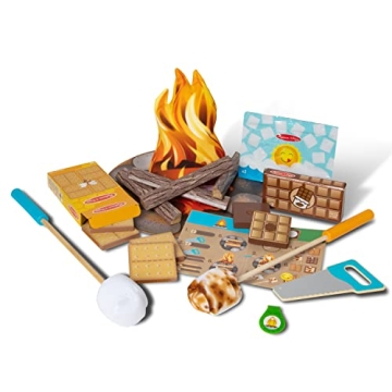 Melissa Doug Campfire S'Mores Play Set Imaginative Outdoor Fun