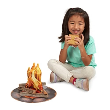 Melissa Doug Campfire S'Mores Play Set Imaginative Outdoor Fun