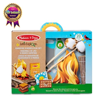 Melissa Doug Campfire S'Mores Play Set Imaginative Outdoor Fun