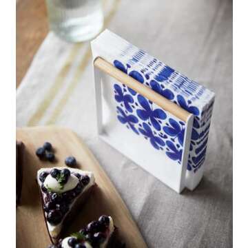 Yamazaki Home Tosca Napkin Holder for Modern Kitchens