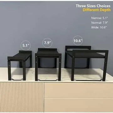 Urhomey Expandable Shelf Organizer 16-26" - Versatile Storage Solution