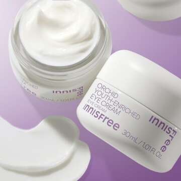 innisfree Orchid Youth-Enriched Eye Cream, Korean Eye Cream for Firming and Smoothing Fine Lines