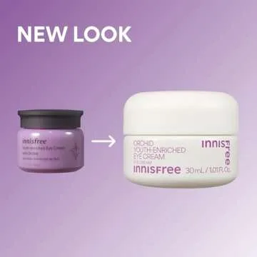 innisfree Orchid Youth-Enriched Eye Cream, Korean Eye Cream for Firming and Smoothing Fine Lines
