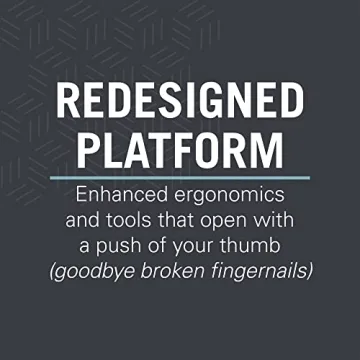 LEATHERMAN, FREE K4 EDC Pocket Multitool with Knife, Magnetic Locking, Aluminum Handles and Pocket Clip, Made in the USA, Silver (K4X with Serrated Blade)