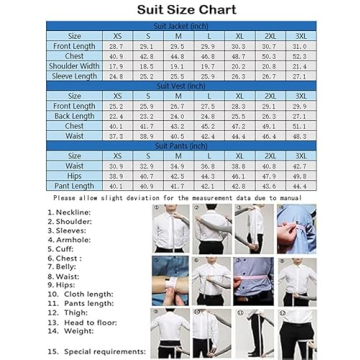 Furuyal 3-Piece Linen Suit Set for Weddings and More