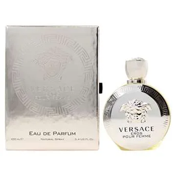 Versace Eros Eau De Parfum Spray 3.4 oz for Women - Irresistible Charm