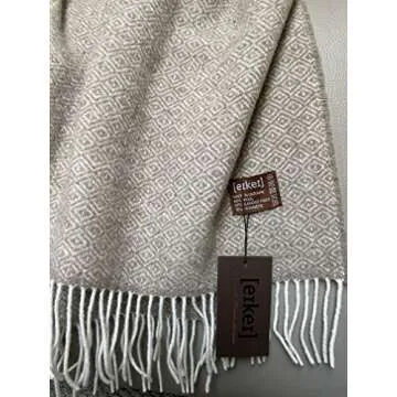 Eikei Wool Throw Blanket - Luxurious Soft Merino Wool