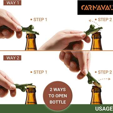 Durable Stainless Steel Bottle Opener for Easy Use