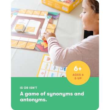SimplyFun Is or Isn’t - Expand Vocabulary Skills by Identifying Synonyms and Antonyms - an Engagin...
