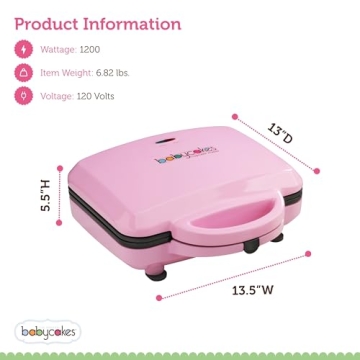 Babycakes Full Size Cupcake Maker, Pink